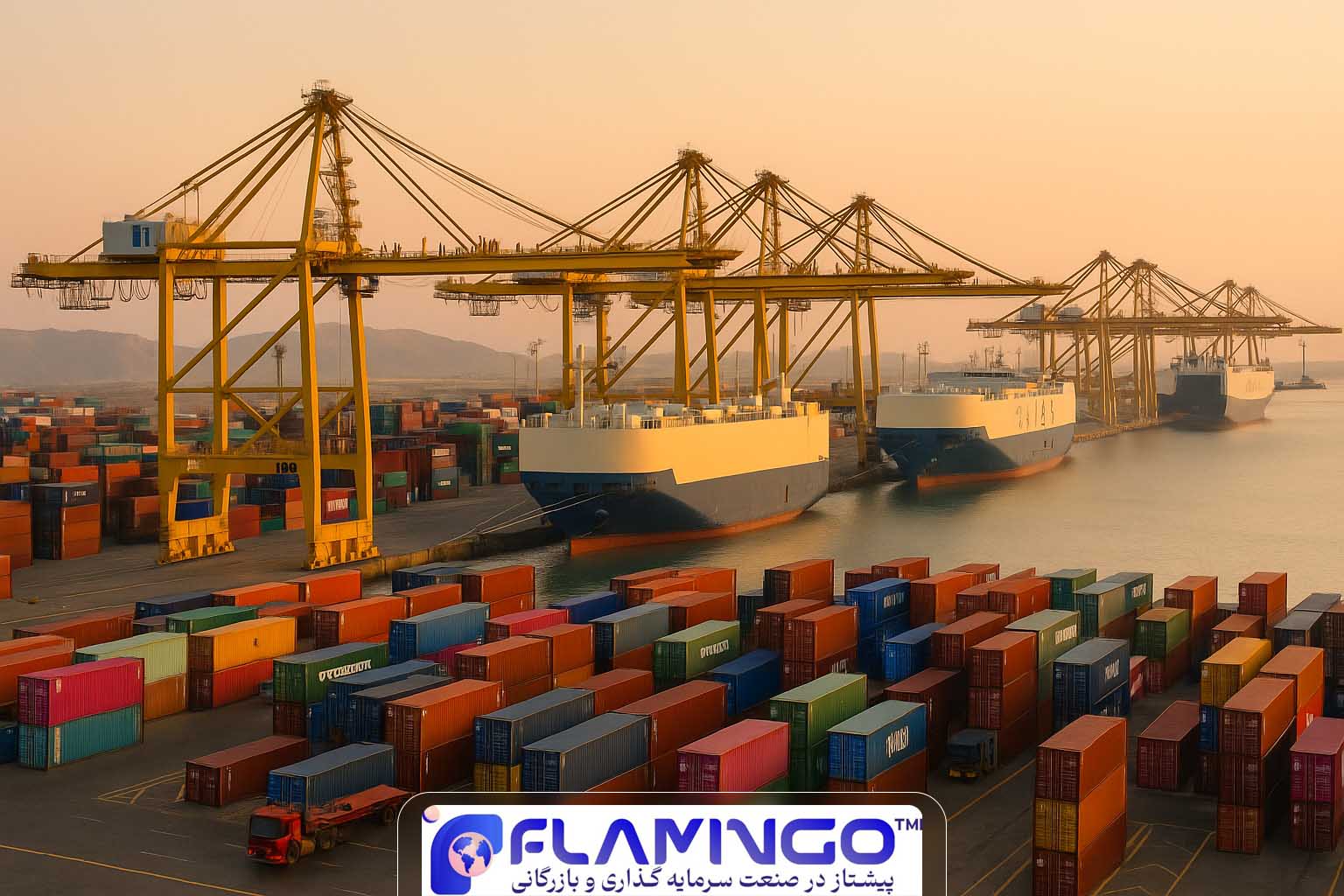 توسعه صادرات، لجستیک و بنادر عمان